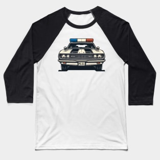 Police car Baseball T-Shirt